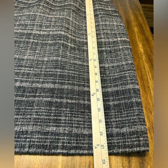 Marc Jacobs Wool Plaid High Waist Pencil Skirt Tweed Academia - Picture 4 of 8